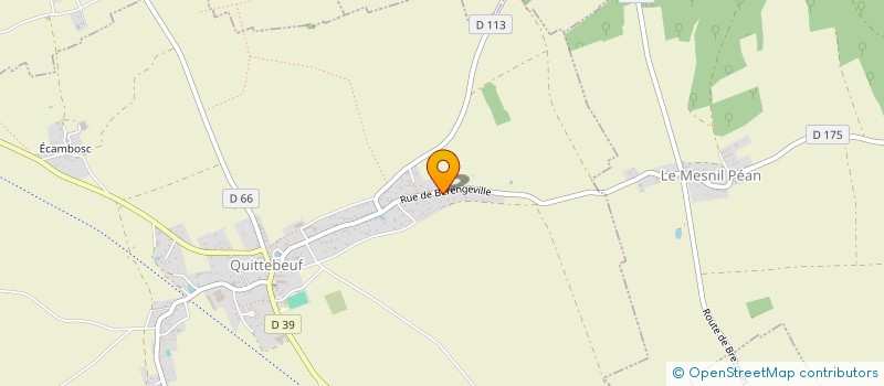 localisation de l'entreprise PLV HD PRODUCTION  QUITTEBEUF