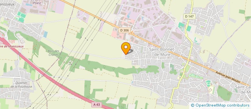 localisation de l'entreprise PLV LIFE  SAINT-BONNET-DE-MURE