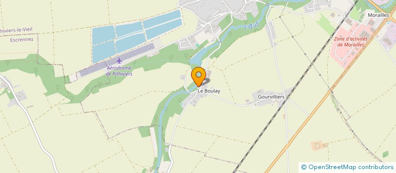 localisation de l'entreprise PLV SOLAIRE à PITHIVIERS-LE-VIEIL