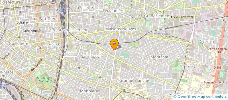 localisation de l'entreprise PLV XXL PLUS  LYON