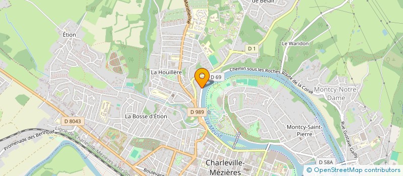 localisation de l'entreprise PLY  CHARLEVILLE-MEZIERES