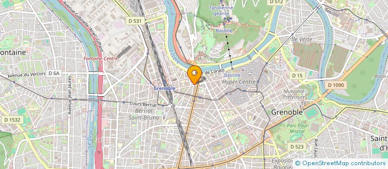 localisation de l'entreprise PLYMB'S à GRENOBLE