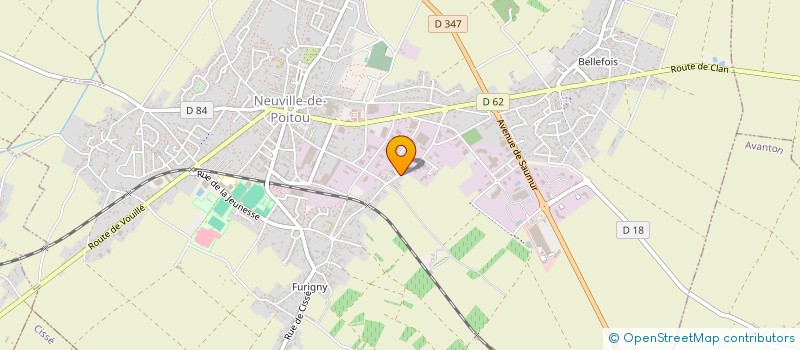localisation de l'entreprise PLYMOVENT à NEUVILLE-DE-POITOU
