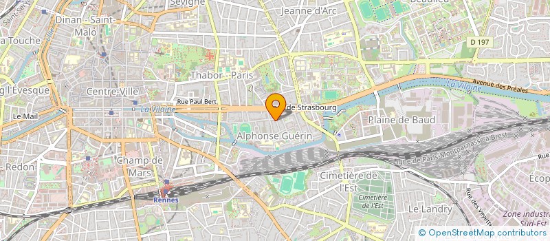 localisation de l'entreprise PLYS  RENNES