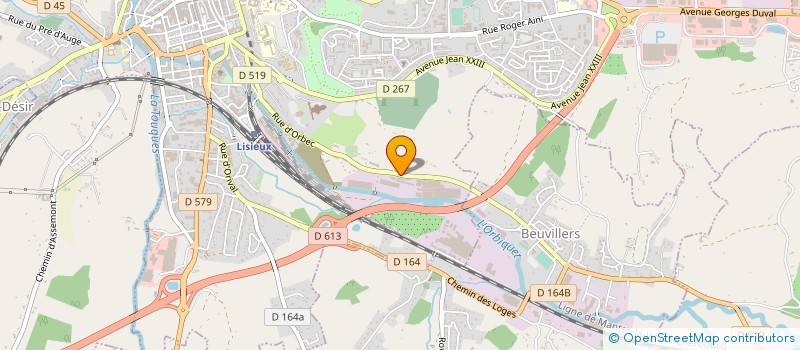 localisation de l'entreprise PLYSOROL EUROPE SAS à LISIEUX