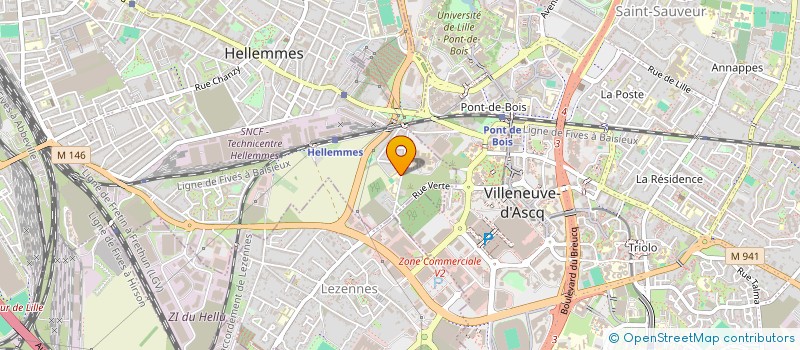 localisation de l'entreprise PM 2016 à LILLE