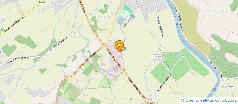 localisation de l'entreprise PM  VILLEMUR-SUR-TARN