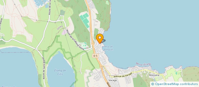 localisation de l'entreprise PM  ISTRES