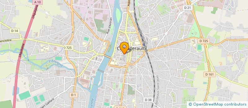 localisation de l'entreprise PM 78 à CHATELLERAULT
