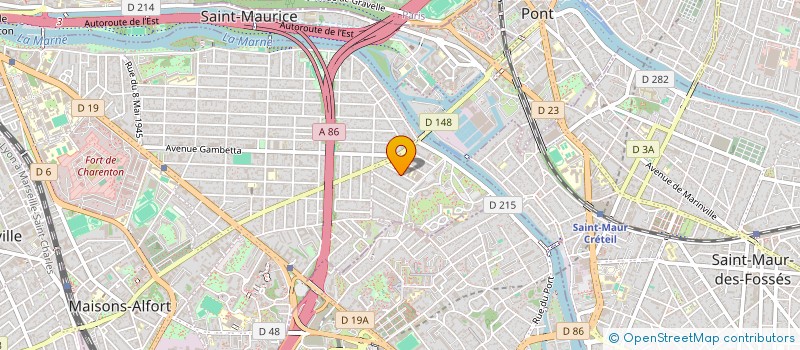 localisation de l'entreprise PM ACTIVITES  MAISONS ALFORT