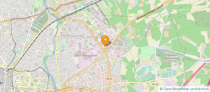 localisation de l'entreprise PM AGENCEMENT 34 à MONTPELLIER