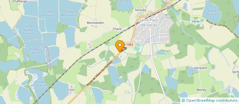 localisation de l'entreprise PM ASSISTANTE  LA CHAPELLE-DU-CHATELARD