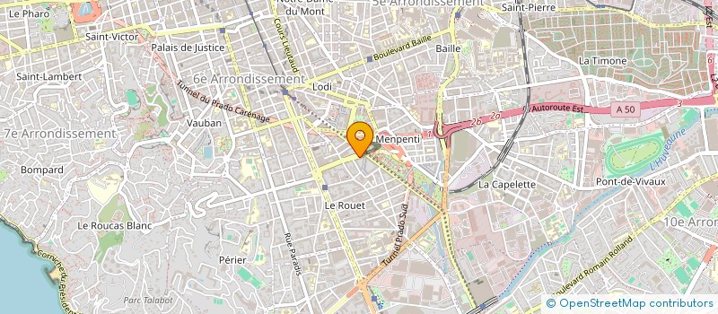 localisation de l'entreprise PM AUDIT  MARSEILLE