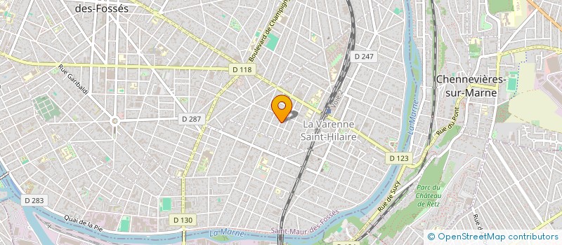 localisation de l'entreprise PM AVENIR 2024 à SAINT-MAUR-DES-FOSSES