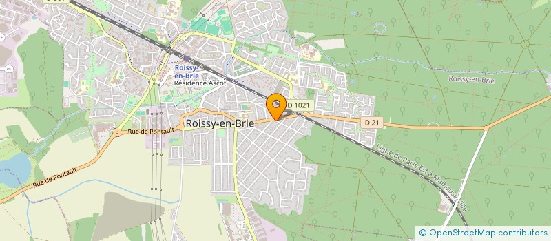 localisation de l'entreprise PM AVENIR  ROISSY-EN-BRIE