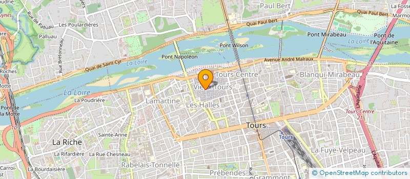 localisation de l'entreprise PM BORDEAUX  TOURS