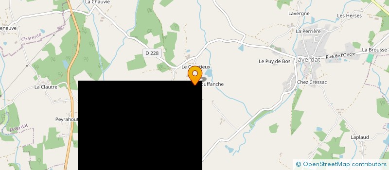 localisation de l'entreprise PM CHAUDRONNERIE à ORADOUR-SUR-GLANE