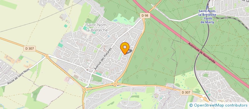 localisation de l'entreprise PM CONSEIL  SAINT-NOM-LA-BRETECHE