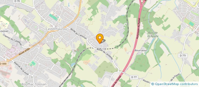 localisation de l'entreprise PM CONSEIL ET DEVELOPPEMENT  CASTELMAUROU