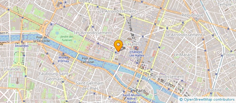 localisation de l'entreprise PM CONSEILS à PARIS