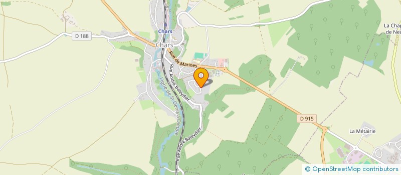 localisation de l'entreprise PM CONSULTING  CHARS