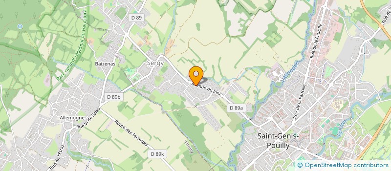 localisation de l'entreprise PM CONTROL  SERGY