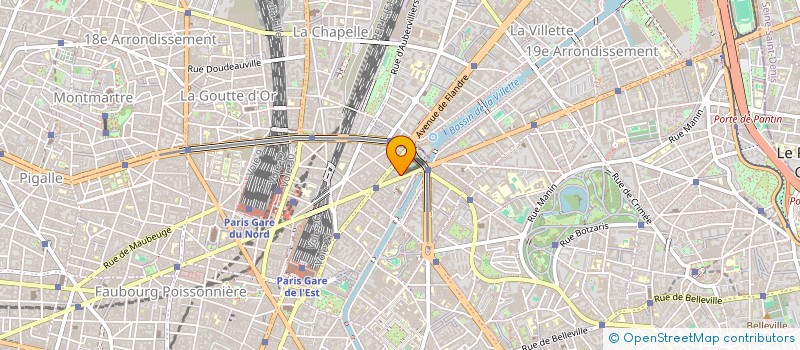localisation de l'entreprise PM COURTAGE à PARIS