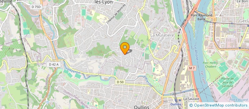 localisation de l'entreprise PM DEVELOPPEMENT à SAINTE-FOY-LES-LYON