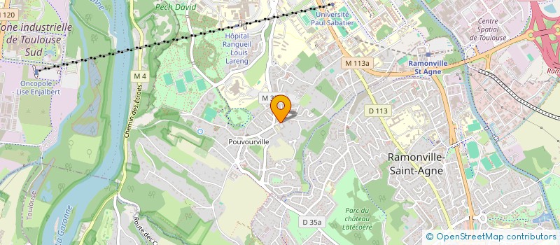 localisation de l'entreprise PM FINANCES à TOULOUSE