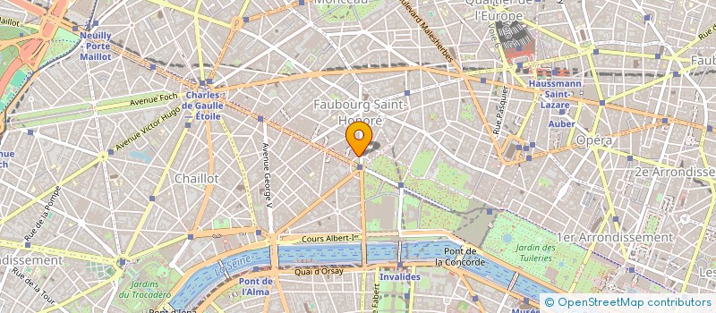 localisation de l'entreprise PM FRANCE  PARIS