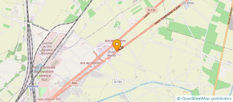 localisation de l'entreprise PM HOLDING  ALIXAN