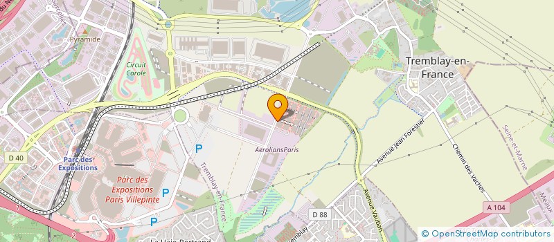 localisation de l'entreprise PM HOME  TREMBLAY-EN-FRANCE