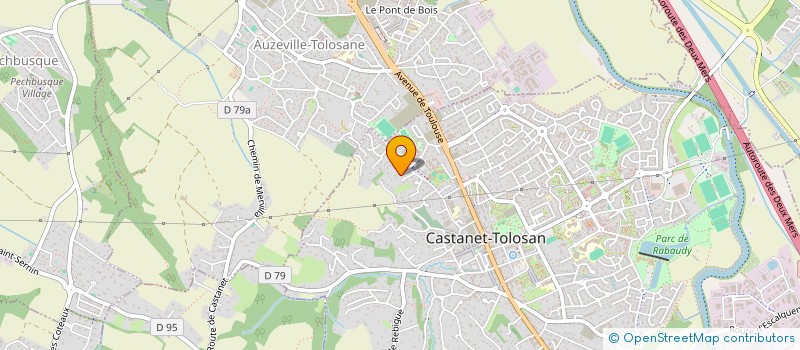 localisation de l'entreprise PM IMMO  ESCALQUENS