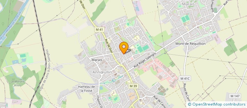 localisation de l'entreprise PM.IMMO  ANNULLIN