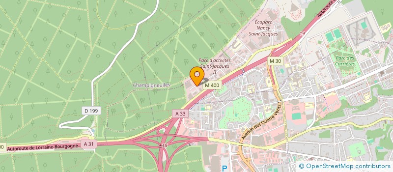 localisation de l'entreprise PM - INTERNATIONAL FRANCE  MAXEVILLE