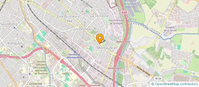 localisation de l'entreprise PM INVEST à TOULOUSE