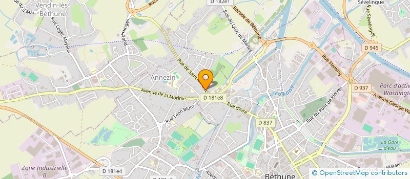 localisation de l'entreprise PM INVEST  ANNEZIN