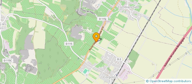 localisation de l'entreprise PM INVEST  COMBLANCHIEN