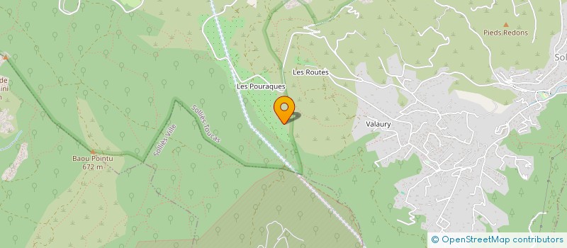 localisation de l'entreprise PM LICENCES  SOLLIES-TOUCAS