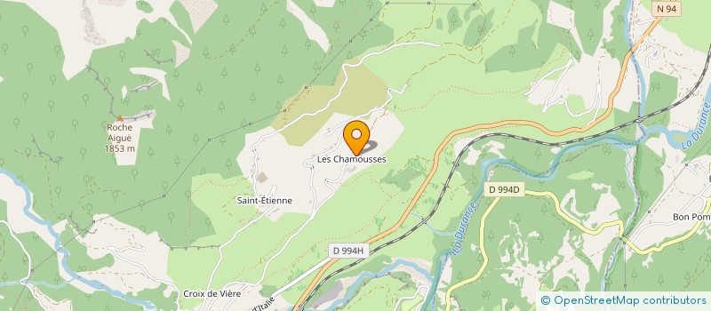 localisation de l'entreprise PM LOCATION  CHATEAUROUX-LES-ALPES