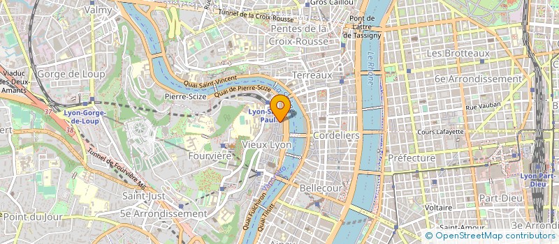 localisation de l'entreprise PM LYON  LYON