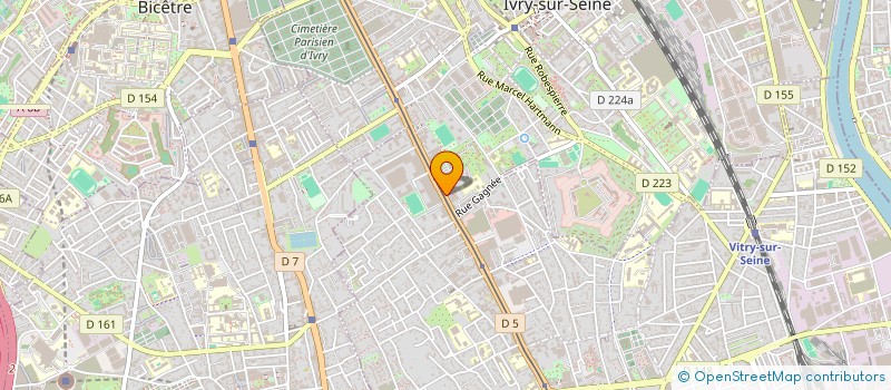 localisation de l'entreprise PM NEXT DOOR  IVRY-SUR-SEINE