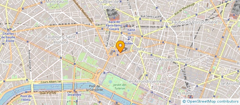 localisation de l'entreprise PM PARIS à PARIS