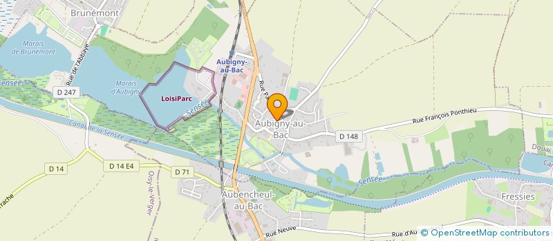localisation de l'entreprise PM-PHI-EUCLID'OR à AUBIGNY-AU-BAC