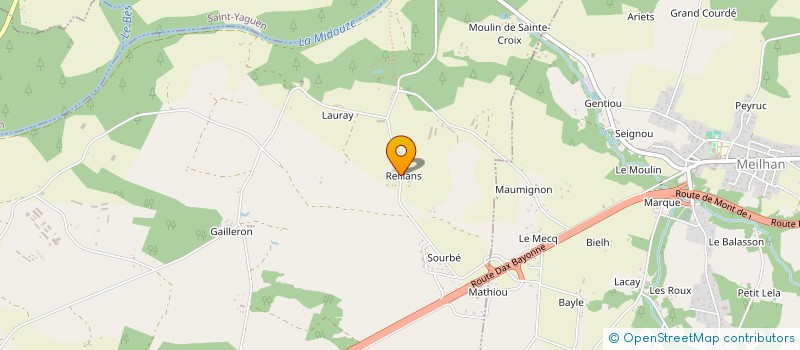 localisation de l'entreprise PM PISCINE MACONNERIE  CARCARES-SAINTE-CROIX