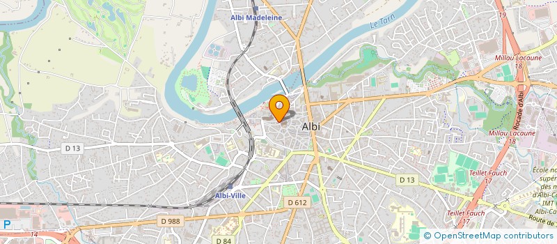 localisation de l'entreprise PM PM à ALBI