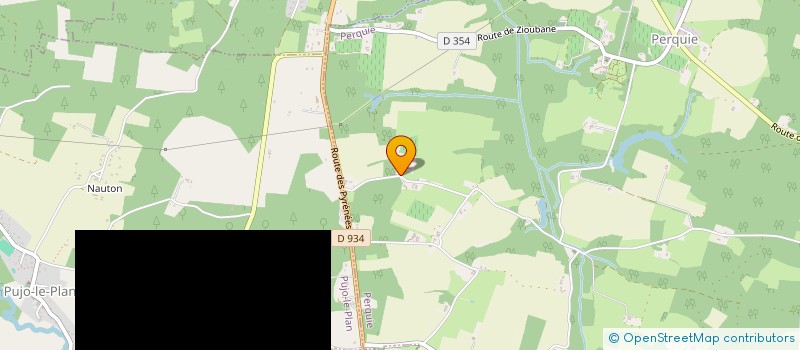 localisation de l'entreprise PM PRODUCTION (PERQUIE MUSIC PRODUCTION)  PERQUIE