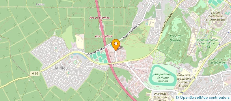 localisation de l'entreprise PM RESSOURCES HUMAINES  VILLERS-LES-NANCY