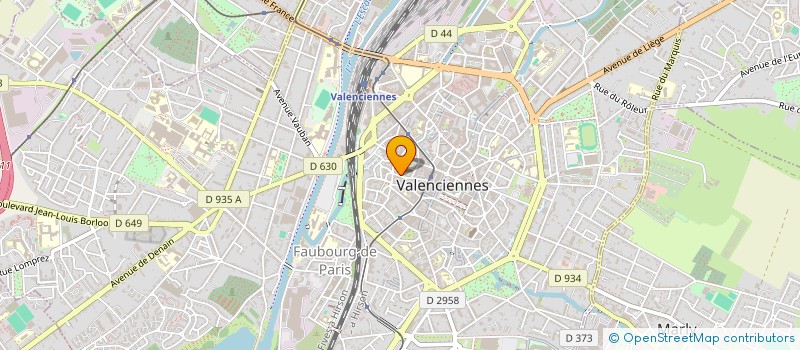 localisation de l'entreprise PM ZONE  VALENCIENNES