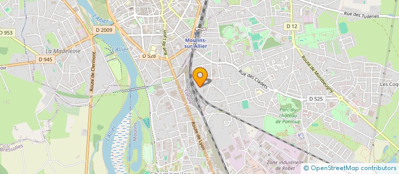 localisation de l'entreprise PM26  YZEURE